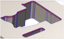 Automatic land and taper detection & programming