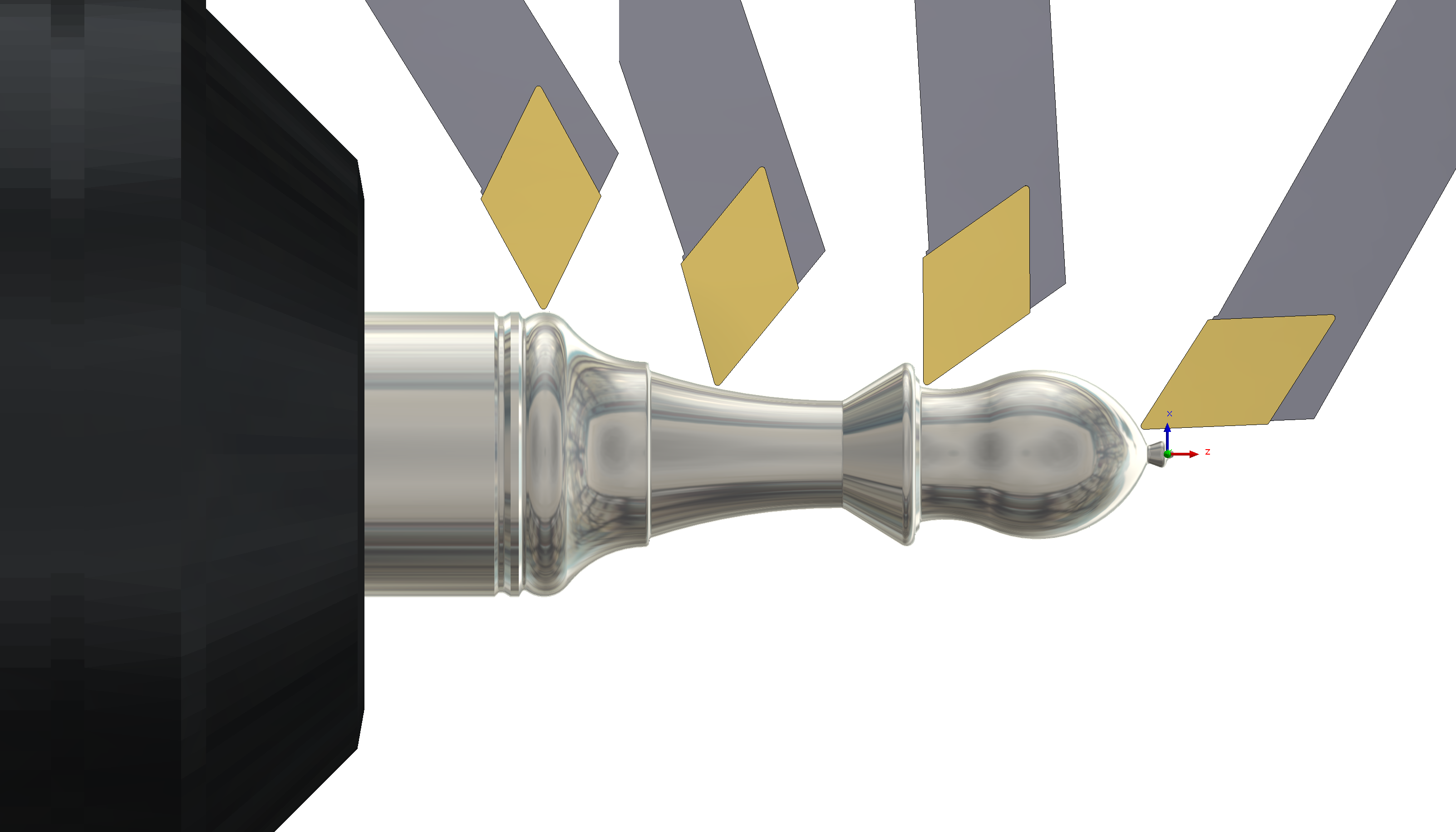Continuous B-axis Turning