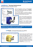 CAMWorks Turning Professional data sheet image