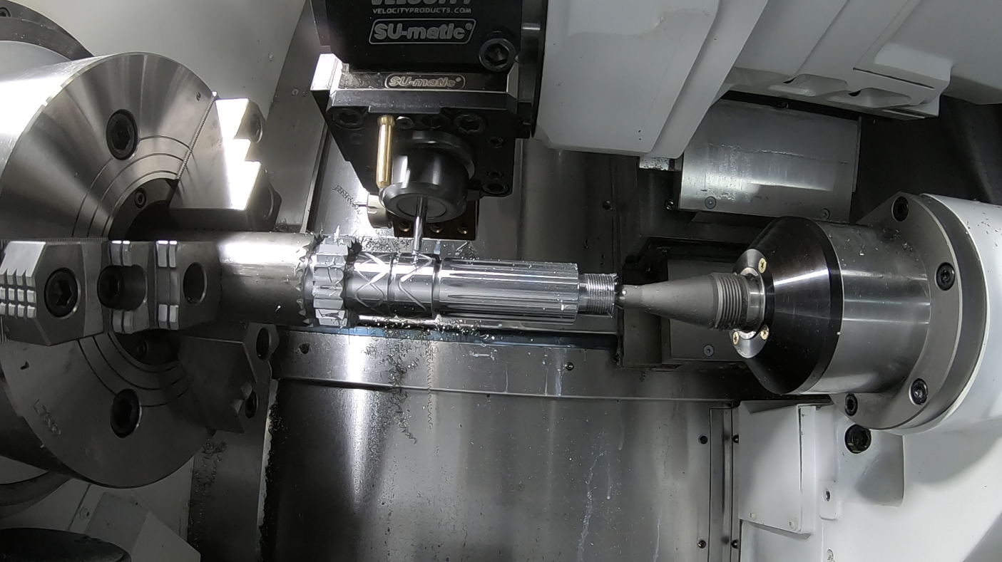 Mill-turn CNC machine