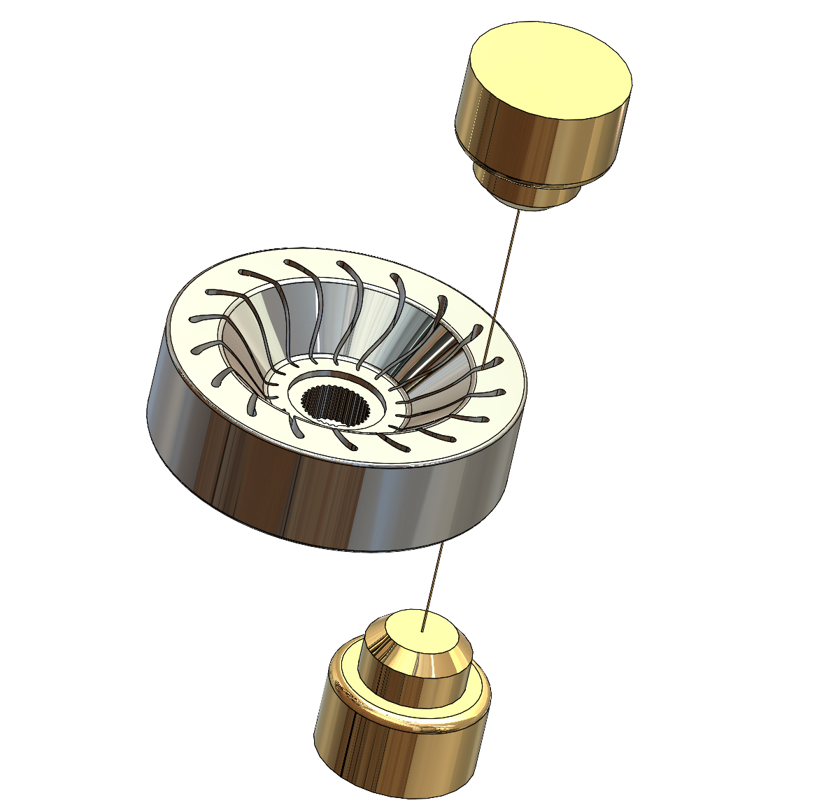 Wheel with Wire and Guides