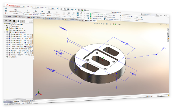 CAM Software - Tolerance Based Machining